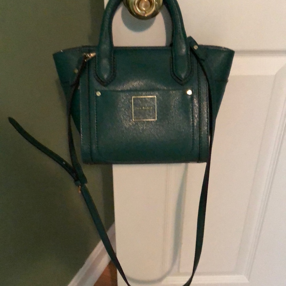 Small handbag/crossbody Isaac Mizrahi forest green